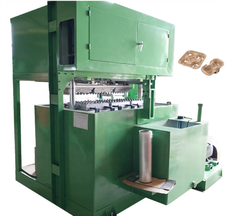 PLC Automatic Compact Paper Pulp Small Egg Tray Making Machine 7.5KW