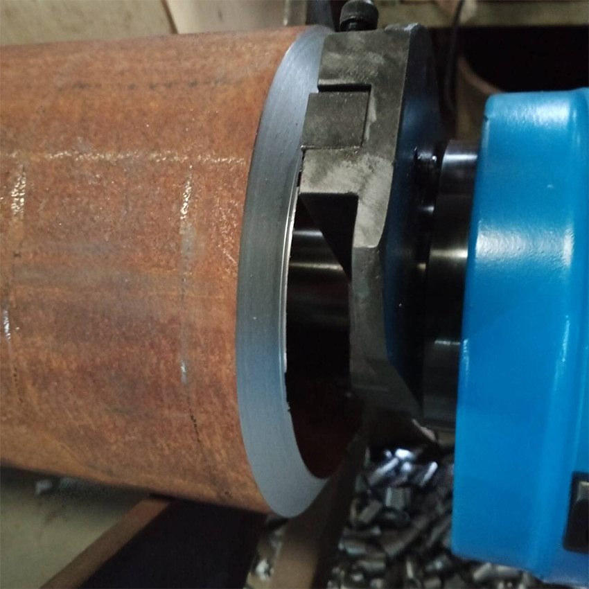 Internal Expansion Portable Pipe Beveling Machine Electric Chamfering
