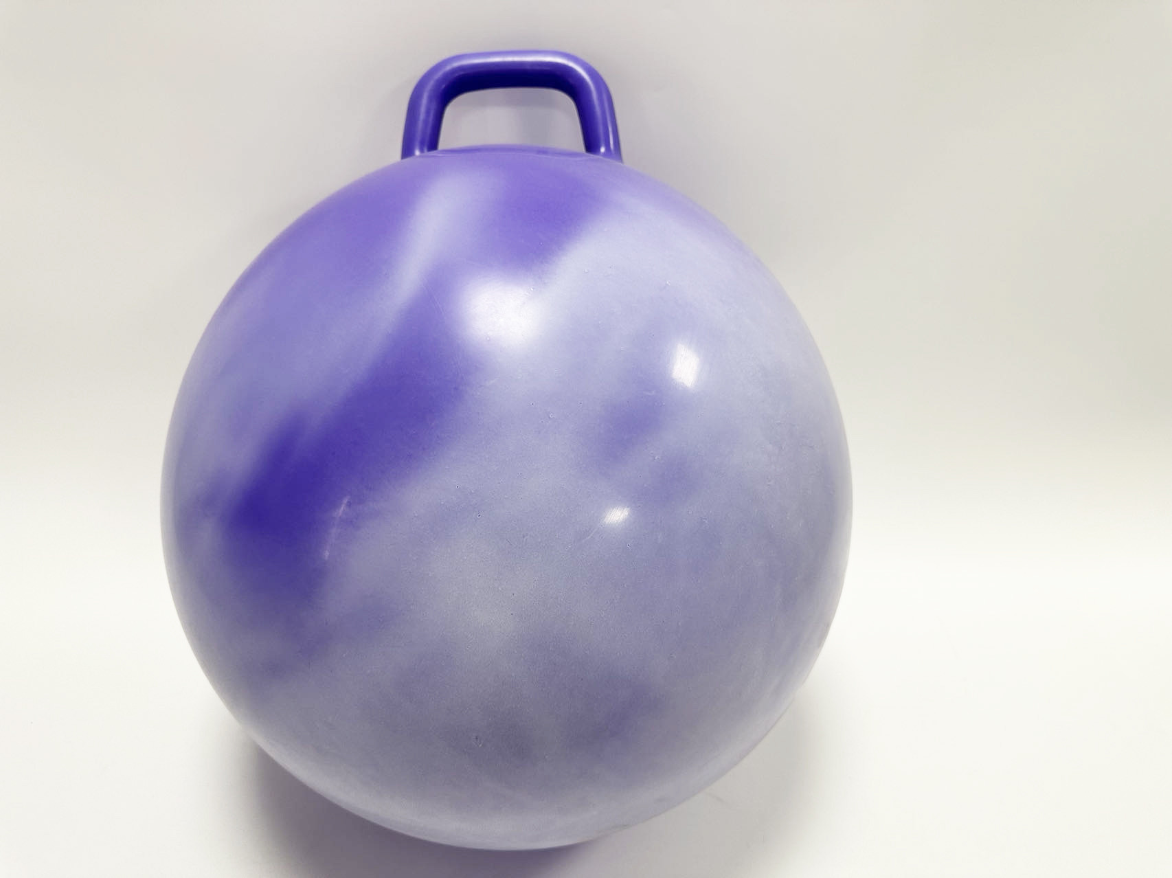 Round Space Hopper Ball with Air PumpHoppity Ball inflatable Bouncer Toy With Handle