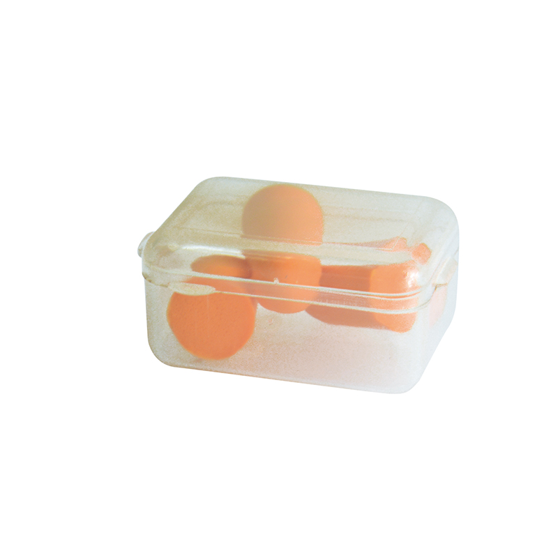 SNR 28dB Yellow Silicone Earplugs Popular Model for Hearing Protection and Durability
