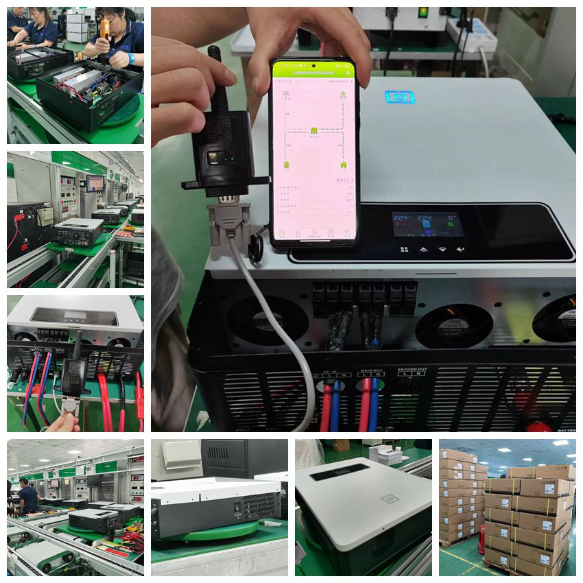 On Off Grid Solar Power Inverter Pure Sine Wave Inverter With LCD Display