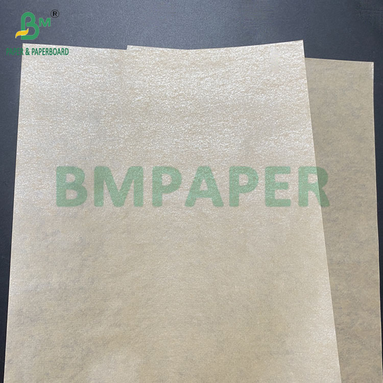 35gsm 40gsm Machine Glazed Brown Kraft Paper MGBK Back Kraft Paper One Side Glossy