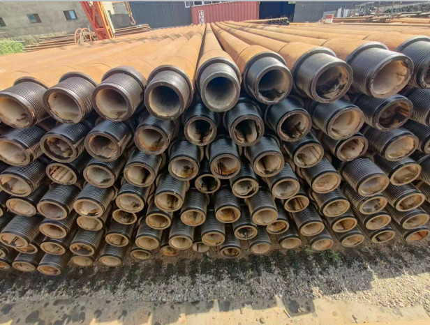 used drill pipe ¢140*11.54*9.6m, thread 5 1/2" FH