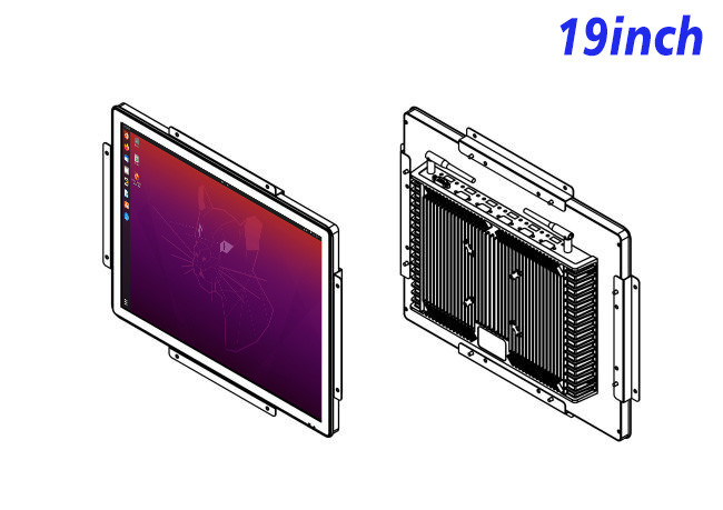 19-Inch Linux Screen for Transportation Systems and Access Control Panels