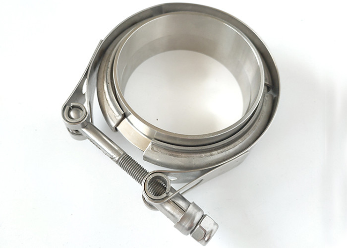 Stainless Steel Quick Release Exhaust V Band Clamp with Male Female Flange