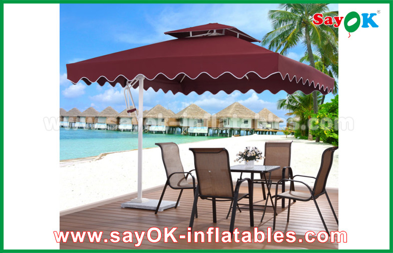 Pop Up Beach Tent UV Resistant Folding Sun Outdoor Beach Umbrella, Chinese Garden Parasol