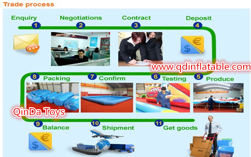 New aqua park equipment inflatable island inflatable water park