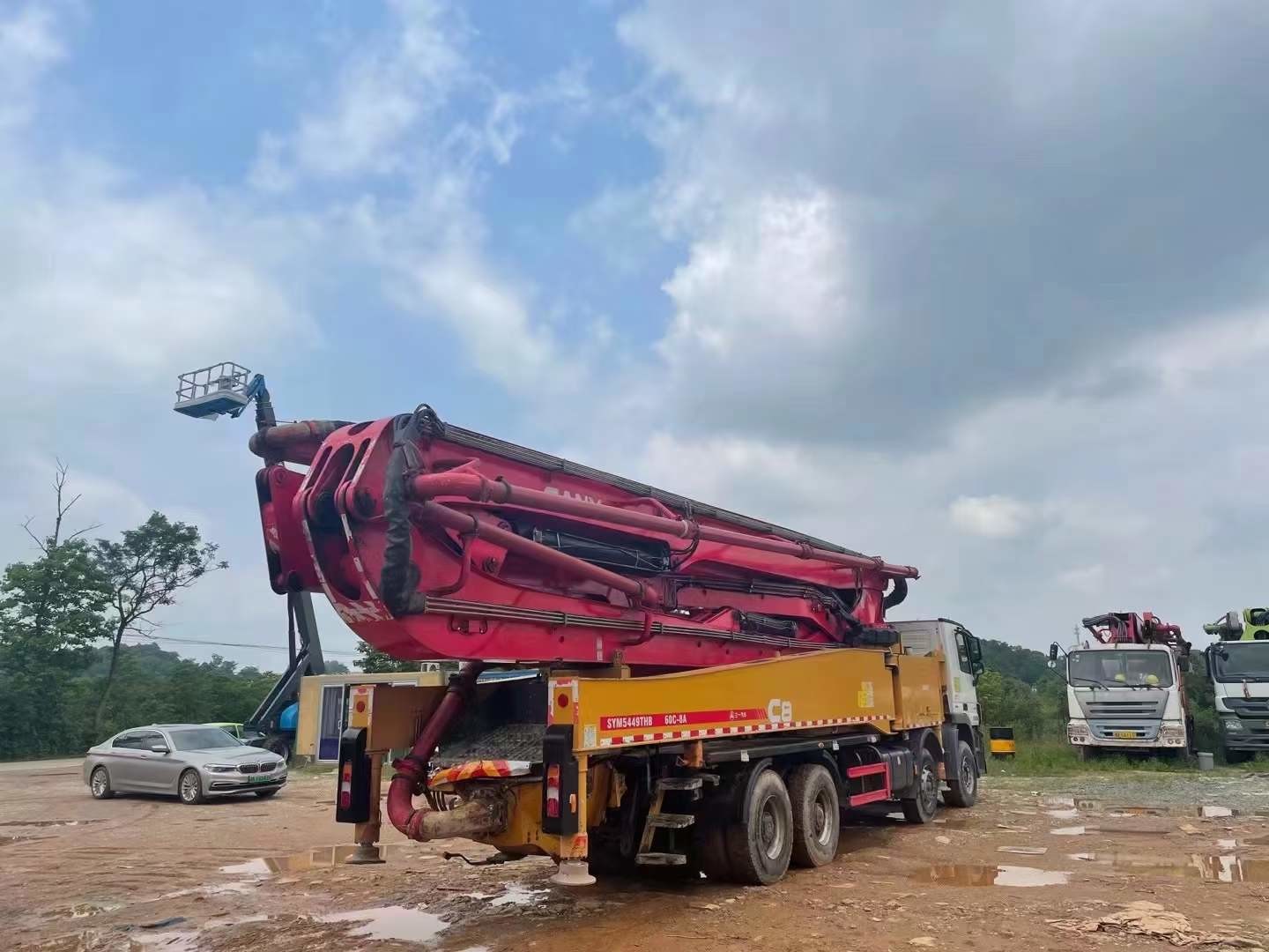 294kW Used Truck Concrete Pump Agitator Hydraulic Motor SYG5271THB 38