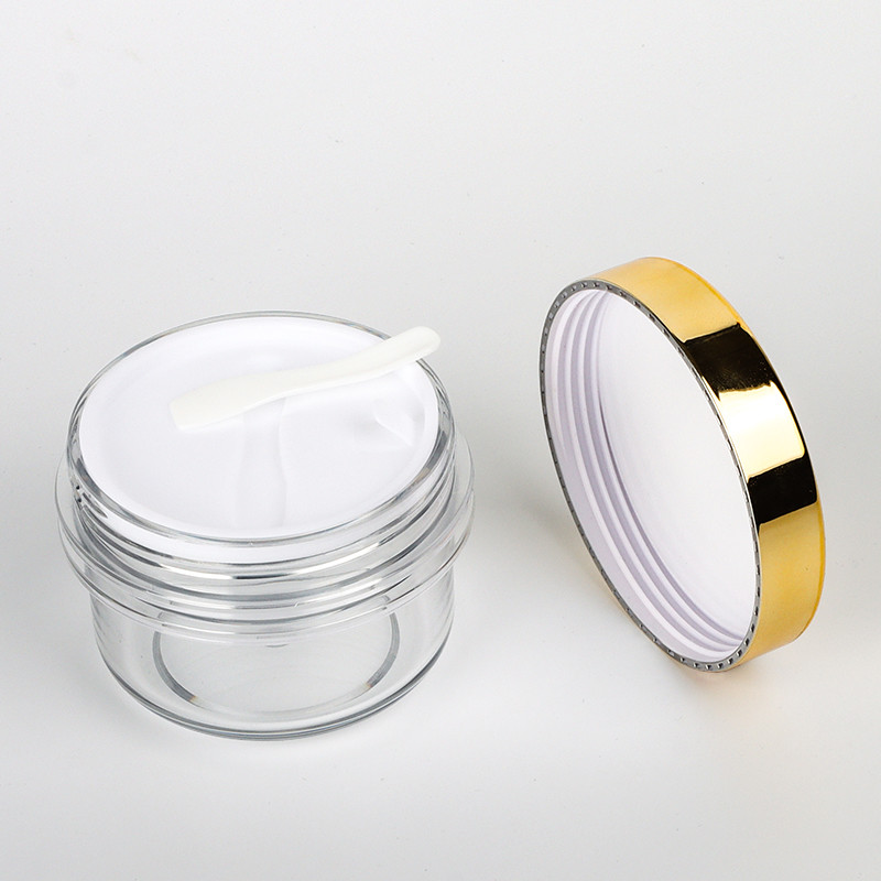 6oz Cream Packaging Jar , Recycled plastic containers for beauty products