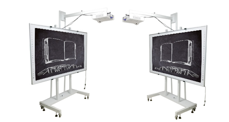 96 Inch Infrared Interactive Whiteboard 10ms For Multimedia Teaching