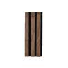 Buy cheap Three Side Wood Veneer Slat Wall Acoustic Panel Walnut E0 Grade 21mm Thick from wholesalers