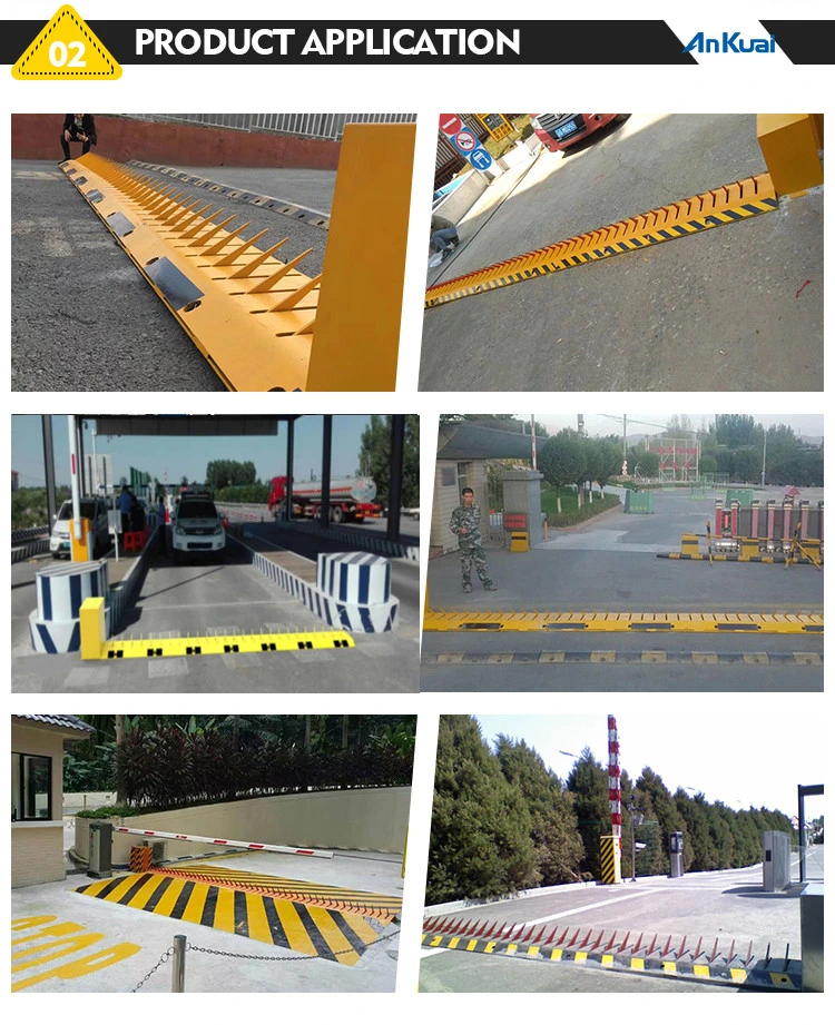 Tire Automatic Spike Barrier Boom Vehicle Manual Tyre Killer Customized