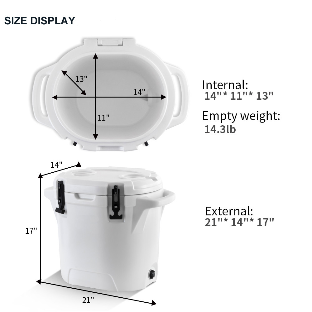LLDPE Bucket Ice Box Cooler