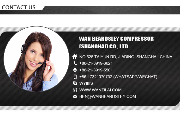 Permanent Magnetic Air Compressor , 110KW Industrial Screw Air Compressor