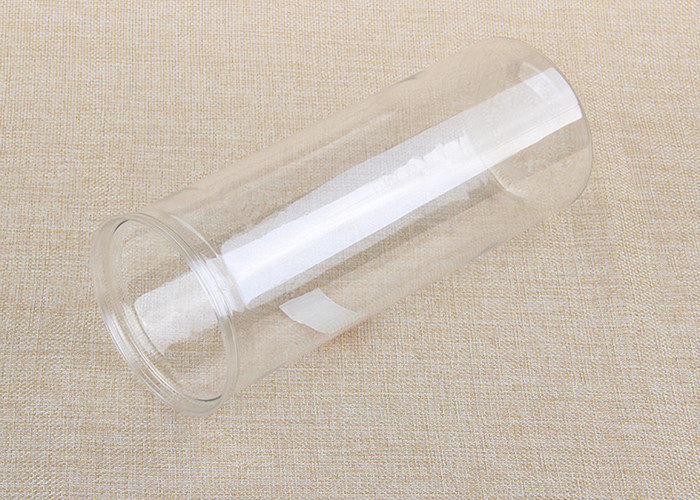 83mm #307 Cylinder Clear Plastic Containers For PET Plastic Easy Open Cans