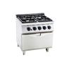 Buy cheap Gas 4 Burner Stove Gas Oven Western Kitchen Equipment 800*700*920mm from wholesalers