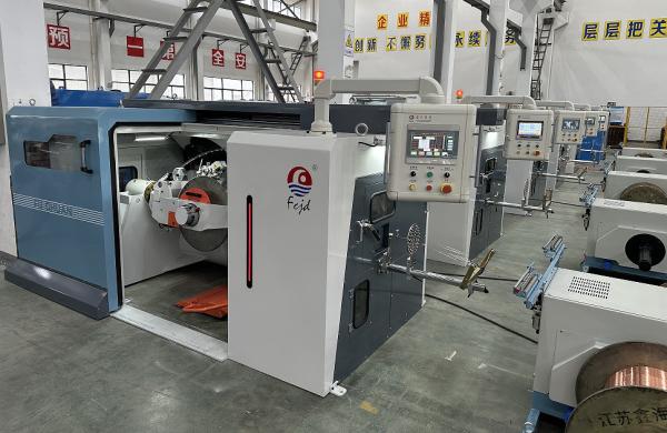 Fuchuan High Speed Double Twisting Stranding Machine Buncher With Electronic