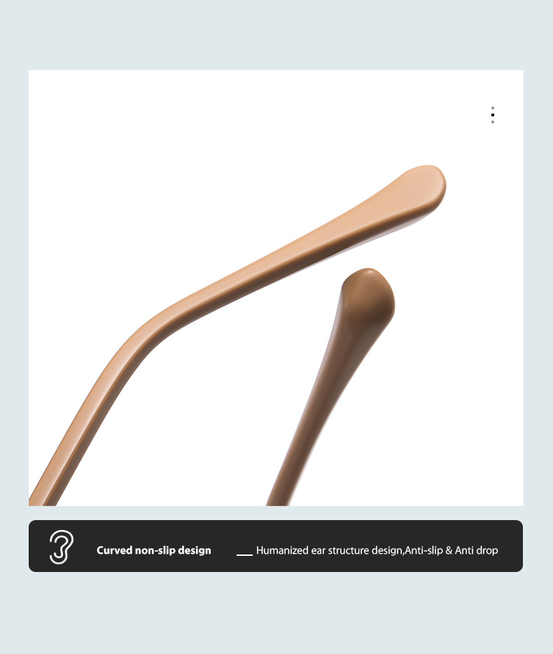 Polygon Acetate Metal Glasses With Anti Glare For Computer Men