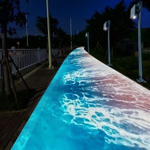 Buy cheap Weatherproof Floor Interactive Projection Public Floor Projection System product