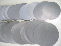 201 Stainless Steel Filter Discs Screen Diameter 152mm 250mm