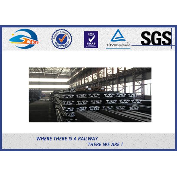Plain Steel Crane Rail DIN536 900A With The Length 10 -12M