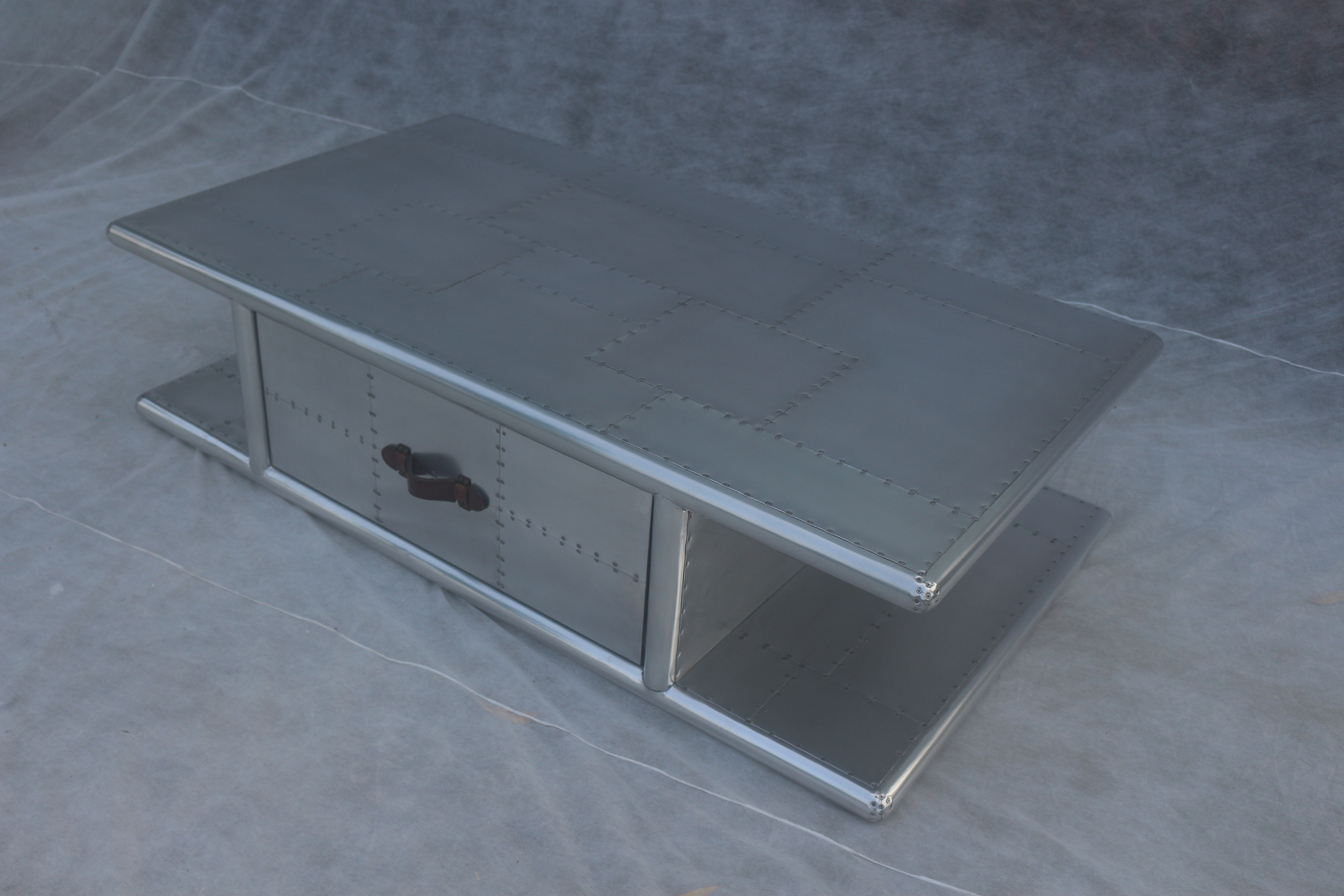 Length 160cm Aluminium Coffee Table