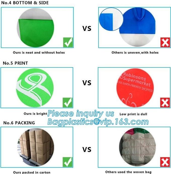 non-woven promotional shopping bag ultrasonic non woven bag, Custom printed tote non woven bag shopping shoulder bag pri