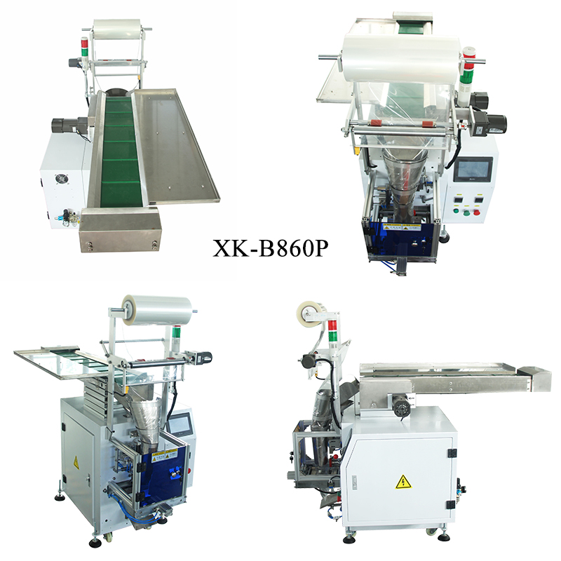 Semi-automatic Screws Hardware Small Bag Sealing Packing Filling Packaging Machine
