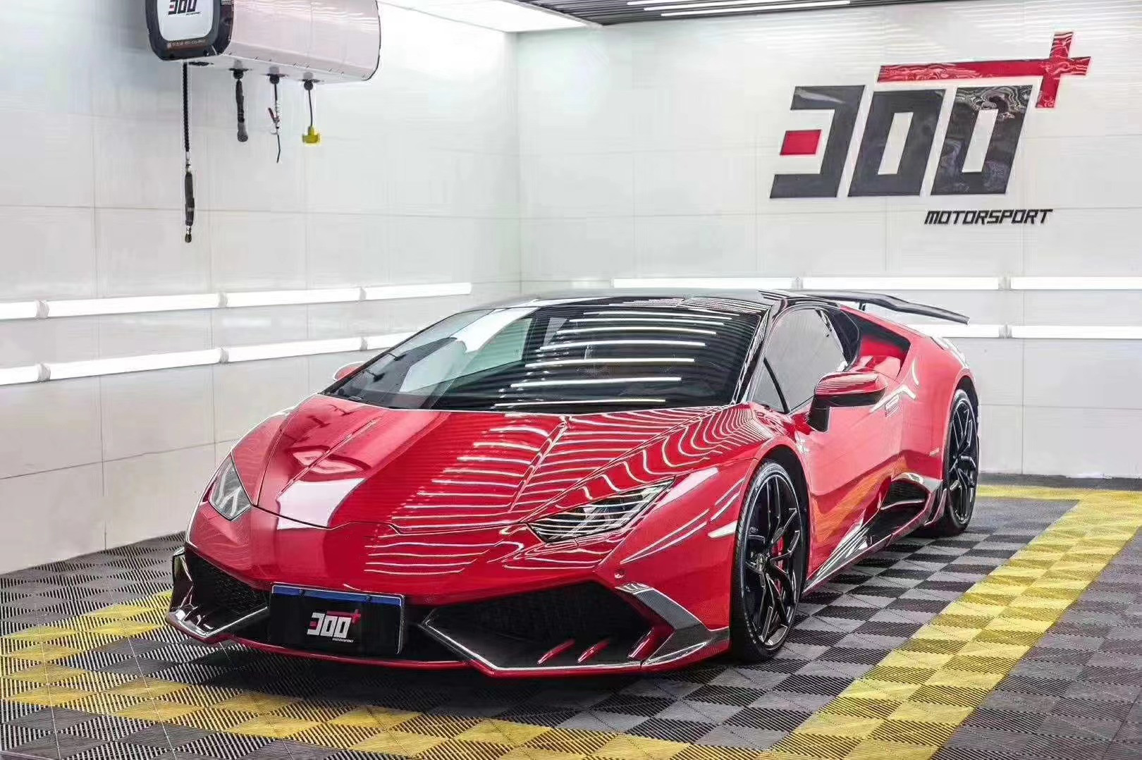 For Lamborghini LP580 LP610 Carbon Fiber Body Kit LP580 LP610 Upgraded MSY Style Front Lip Diffuser Spoiler Side Skirt