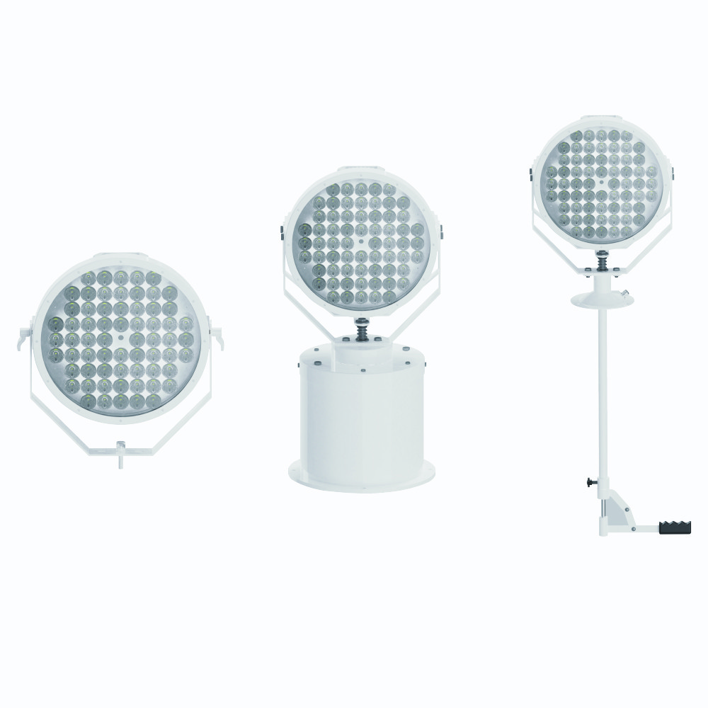 1000w Sky Beam Searchlight , 277V Remote Control Marine Spotlight