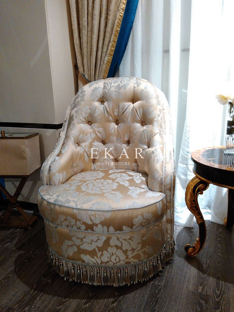 Wooden Recliner Chair Indoor Furniture Modern Fabric Reclining Chair Recliner Chair FX-103