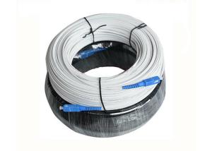 Buy cheap G657a Ftth Drop Fiber Optic Cable / OD7.3mm 2Core Flat Drop Fiber Cable product