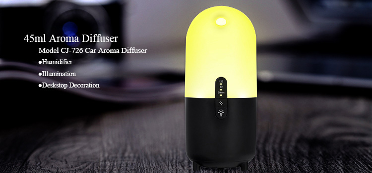 Air Travel Portable USB 45ml Car Aromatherapy Humidifier