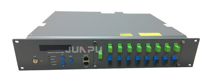 Fiber 2 RF Out Optical Satellite Transmitter Receiver 47-2600mhz With Inside Wdm