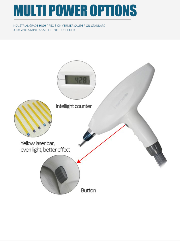 2 In 1 tattoo eraser machine Multi Functional Hair Removing Laser Machine Commercial