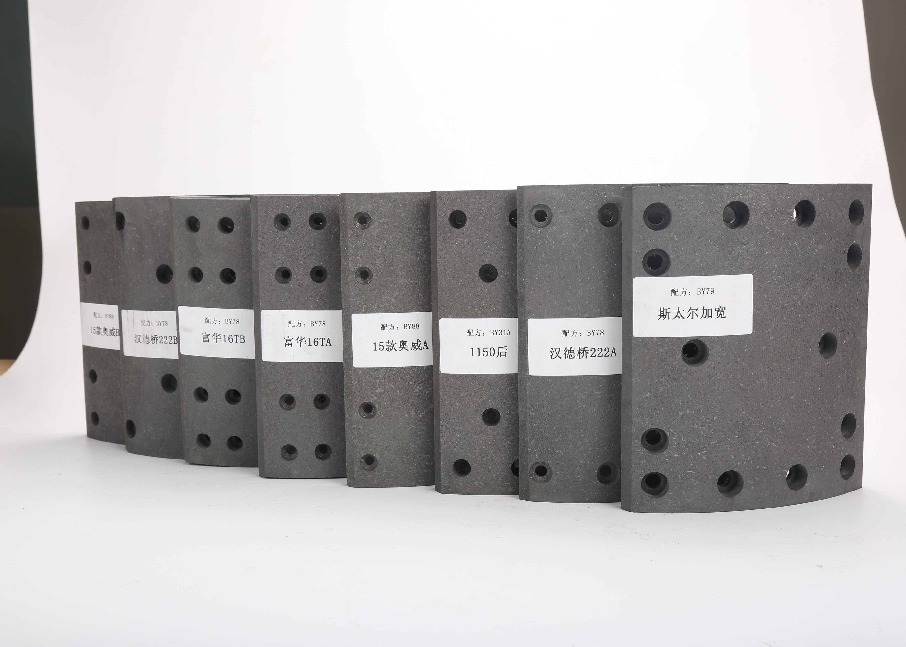Ceramic Truck Brake Linings 4515 / 4551 / 4707 / 4709 With ISO & IATF