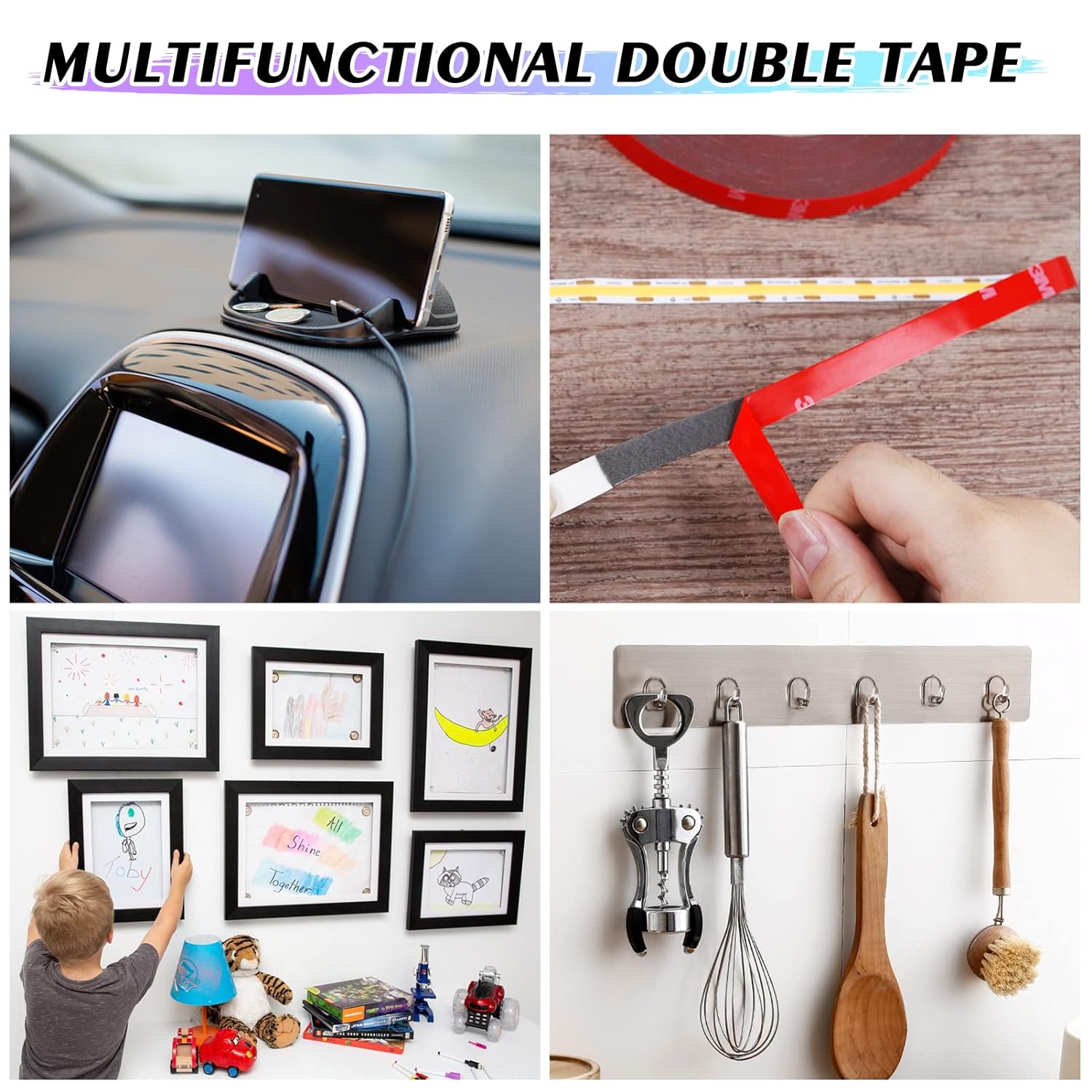 Heat Resistant Double Sided Foam Tape Custom Logo OEM Service Acrylic EVA