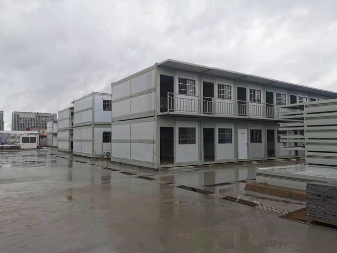 Flat Pack Foldable Mobile Container House 20ft Mini Prefab Homes Waterproof