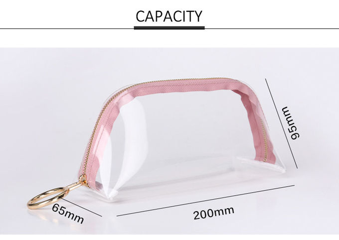 Customized Transparent PVC Travel Waterproof Wash Bag