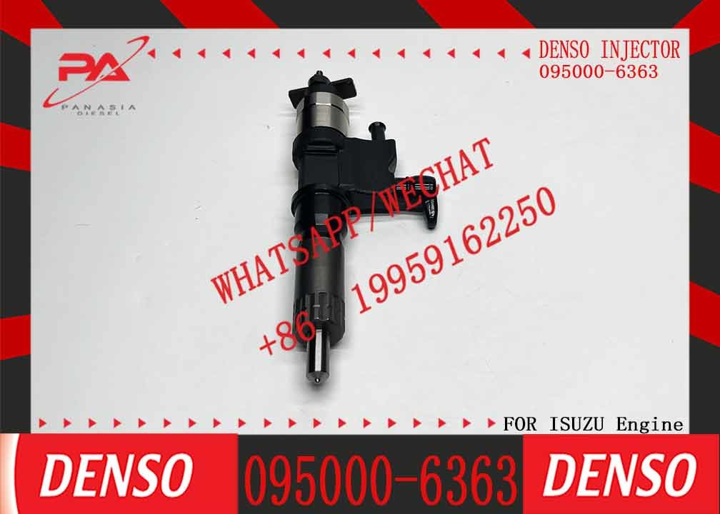 genuine and OEM Common Rail Fuel Injector 095000-6363 8-97609788-7 095000-5342 8-97602485-7 for ISUZU 4HK1 6HK1