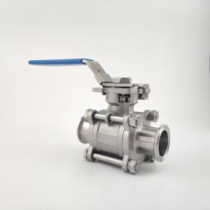 China Ball Type Stainless Steel Valves Metal Sus 304 Sanitary Weld Connection on sale