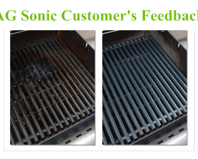 Kitchen Hood Stainless Steel Soak Tank Degreasing / Cleaning Insert Filters 110 / 230V 50Hz
