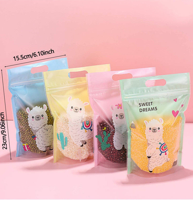 Waterproof PET / PE k Packaging Bag Food Storage for cookis packaging