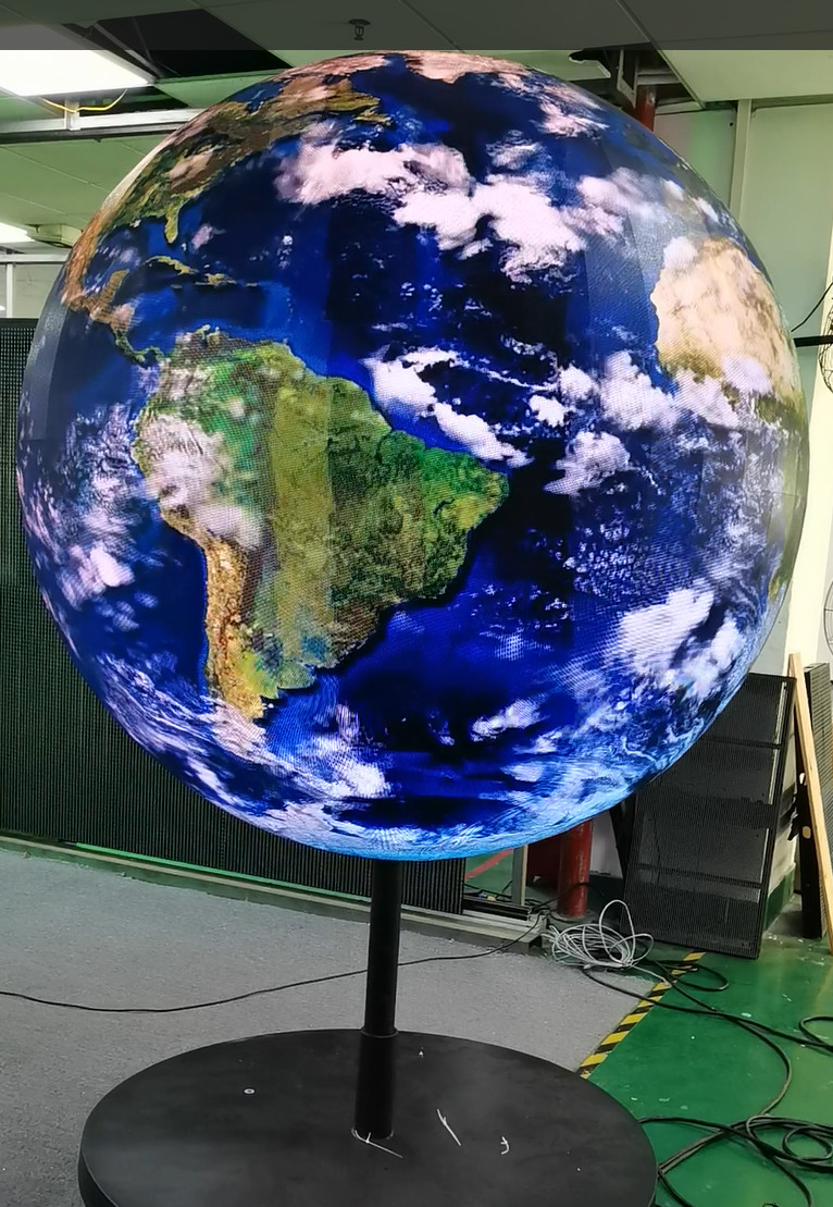 Customizable Spherical LED Display Creative Solution for Impactful Advertising Effects