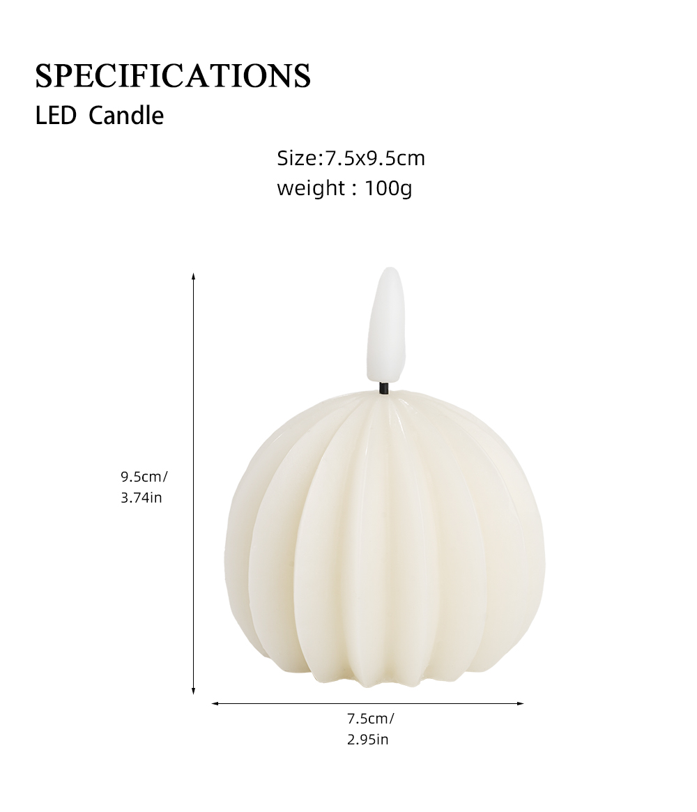 Birthdays LED Lanterns Battery LED Candles With 3D Effect Paraffin Wax Flameless Candles