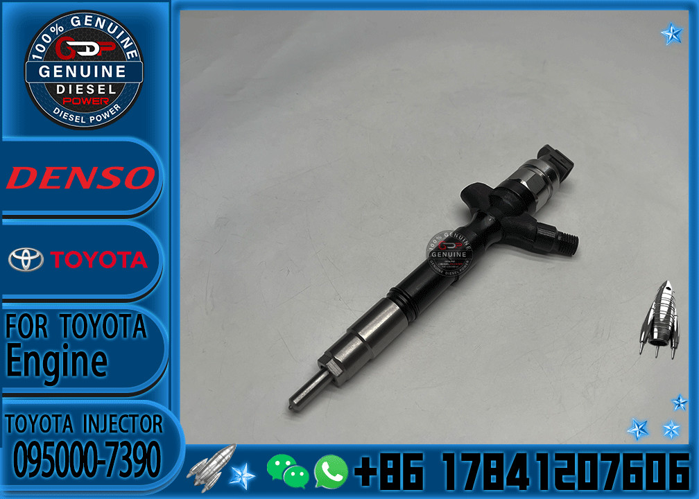 Original diesel fuel injector 095000-7760 P.N. 23670-0L070 23670-30240 095000-7390 23670-39235
