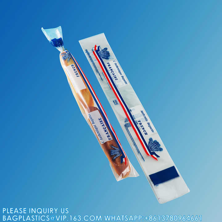 Biodegradable Recycle Food Bag For Packaging BOPP CPP PE Plastic Wicket Bags With Gusset Cellophane Bag