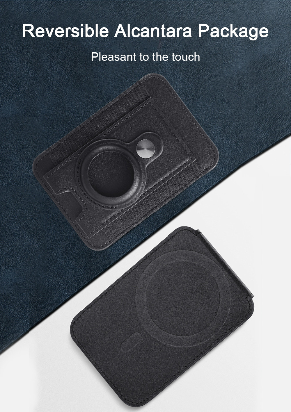 Rubber Band Magnetic Card Holder Stand Customized for Phone
