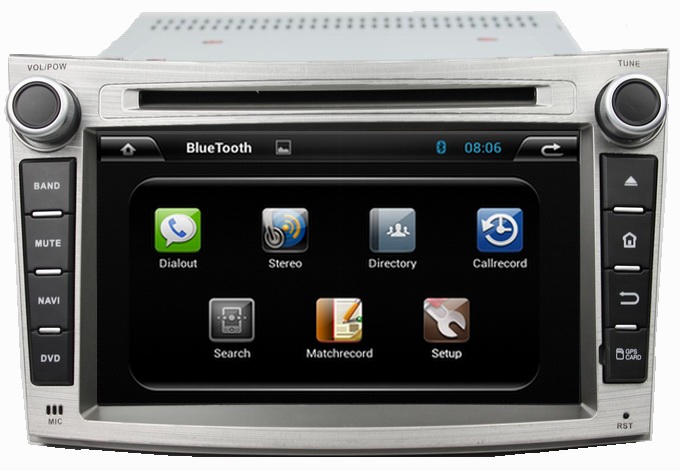 Ouchuangbo Car GPS Navi Radio Stereo Bluetooth 3G Wifi Subaru Legacy /outback 2009-2012 Android 4.2 DVD OCB-7065C