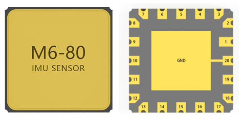 Inertial MEMS Sensor with Six Degrees of Freedom